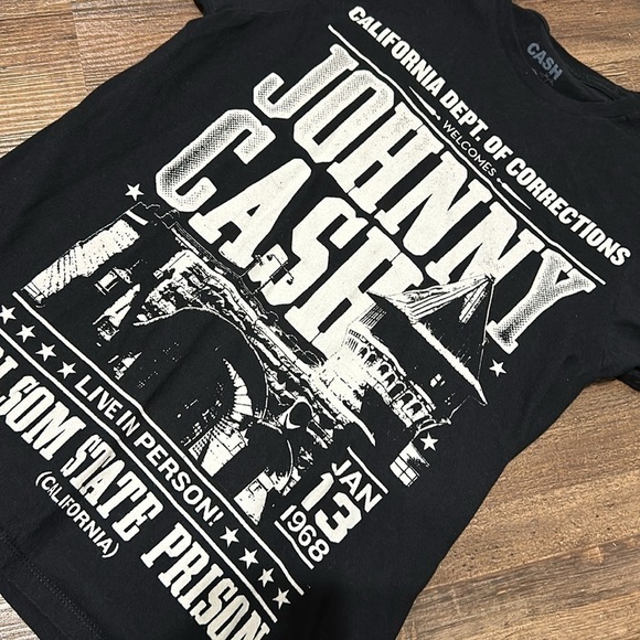 Johnny Cash Folsom Prison tshirt - Picture 2 of 6